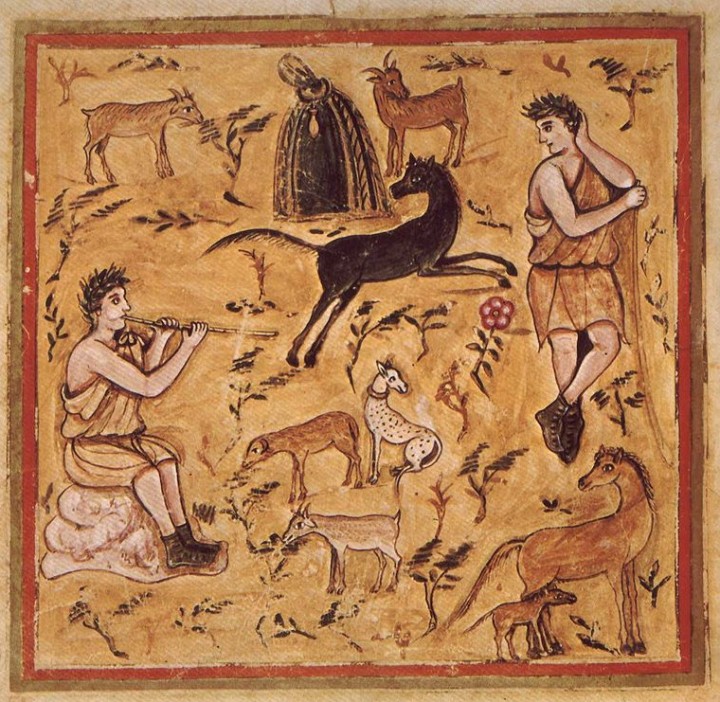Georgics, Book III: Shepherd with Flocks (c. 5th century)